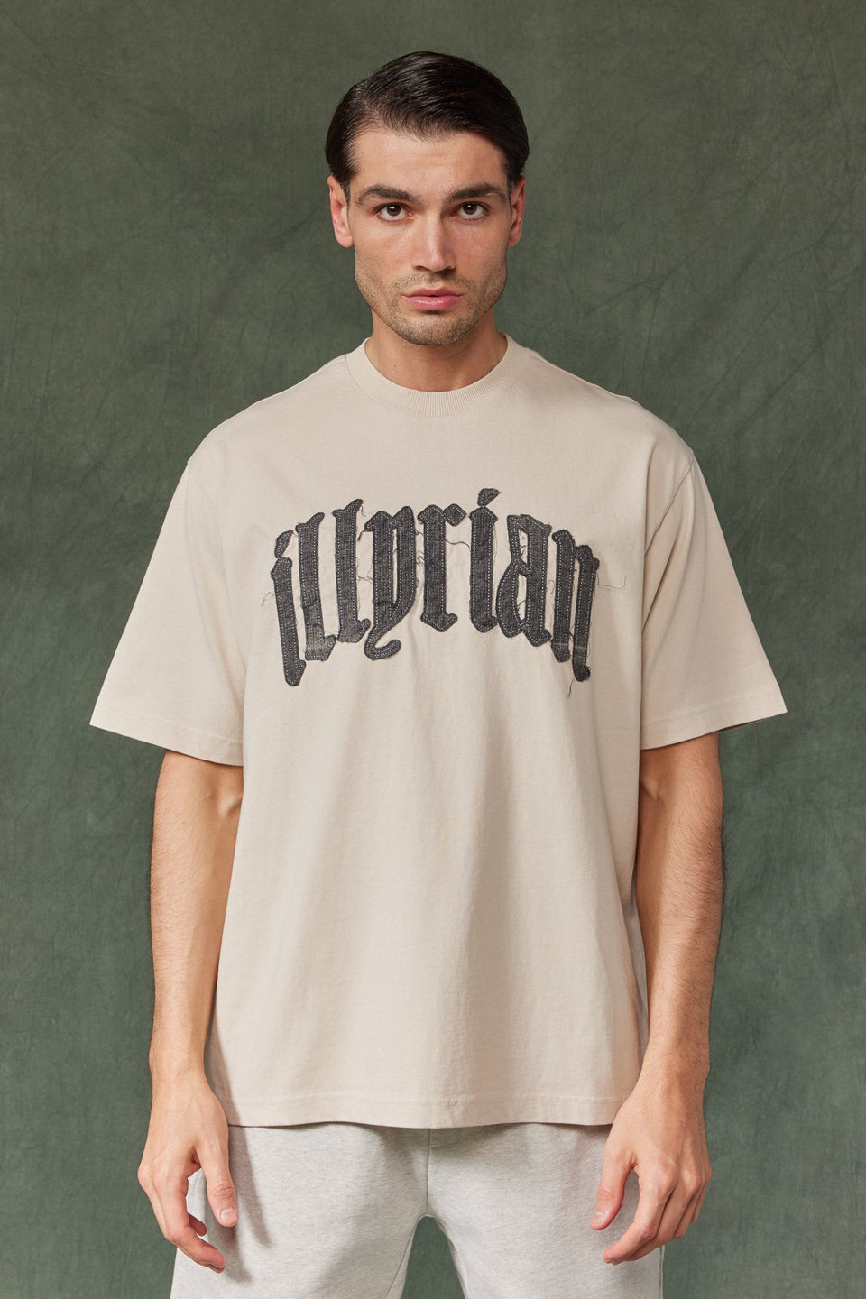 Illyrian Denim T-shirt - Stone