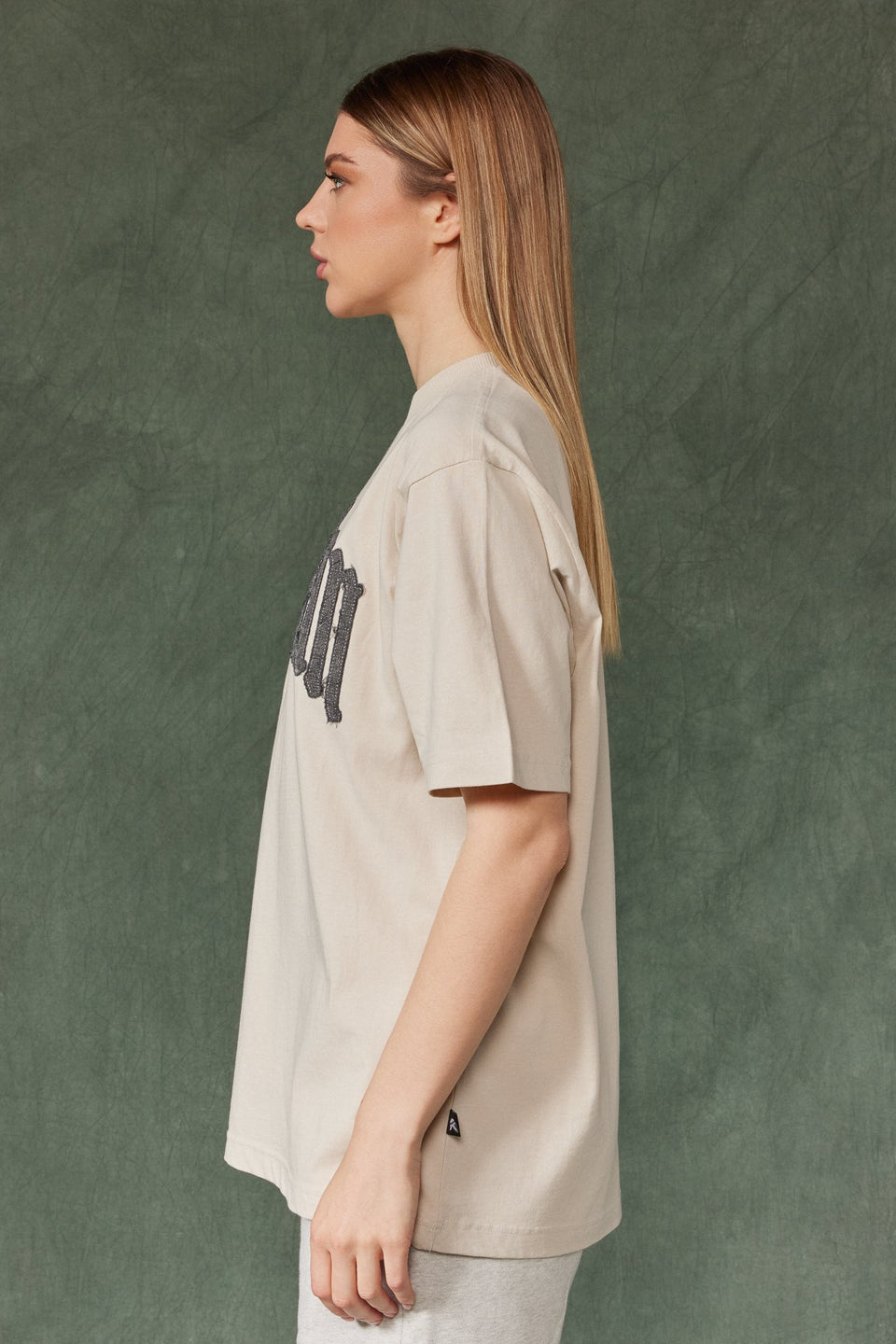 Illyrian Denim T-shirt - Stone