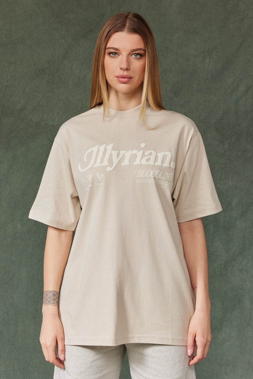 Illyrian Puff T-shirt - Stone