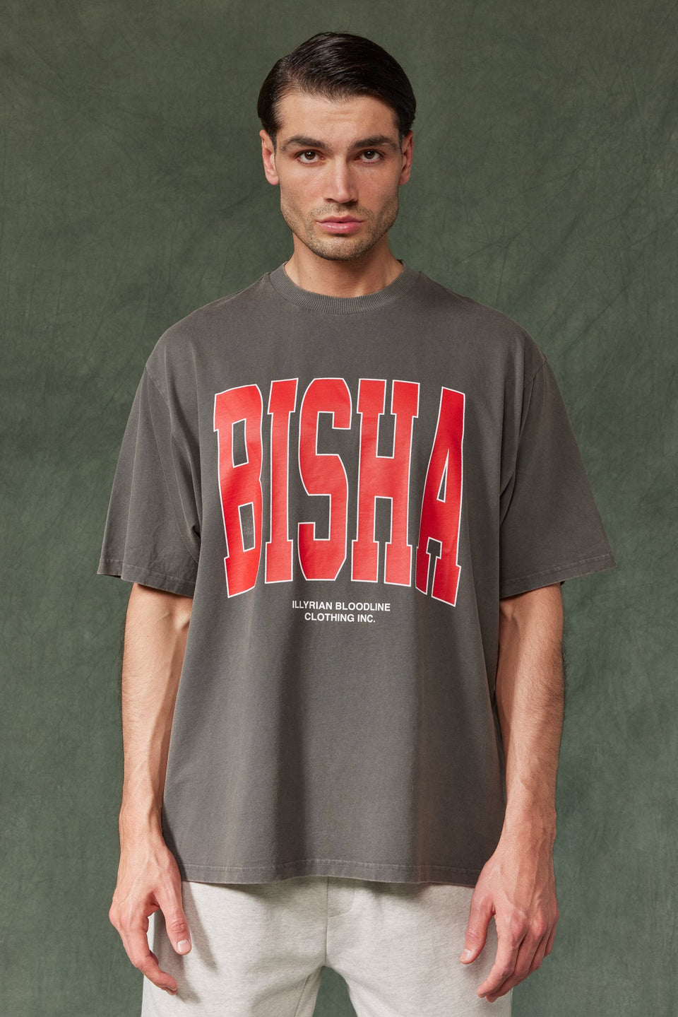 Illyrian Bisha Tee - Washed Grey