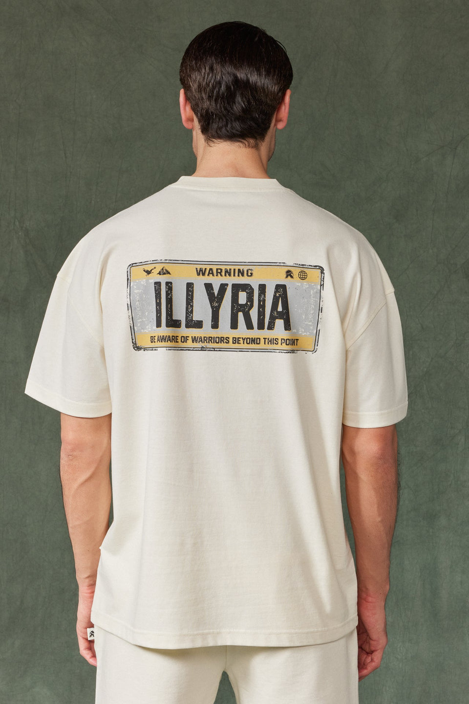 Illyrian Road Sign T-shirt - White