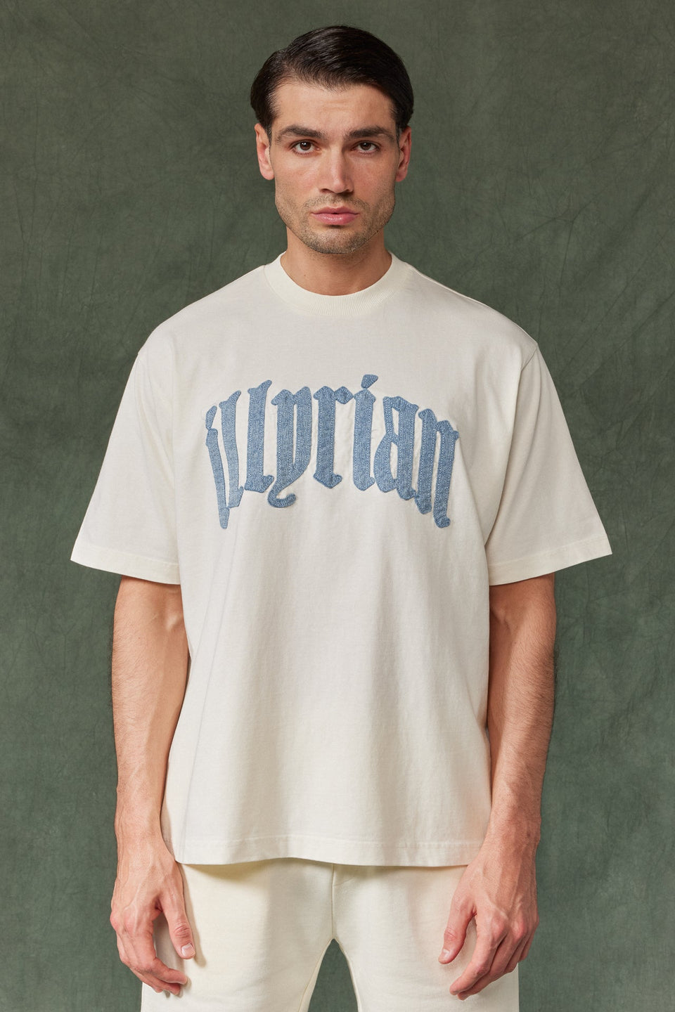 Illyrian Denim T-shirt - Off White