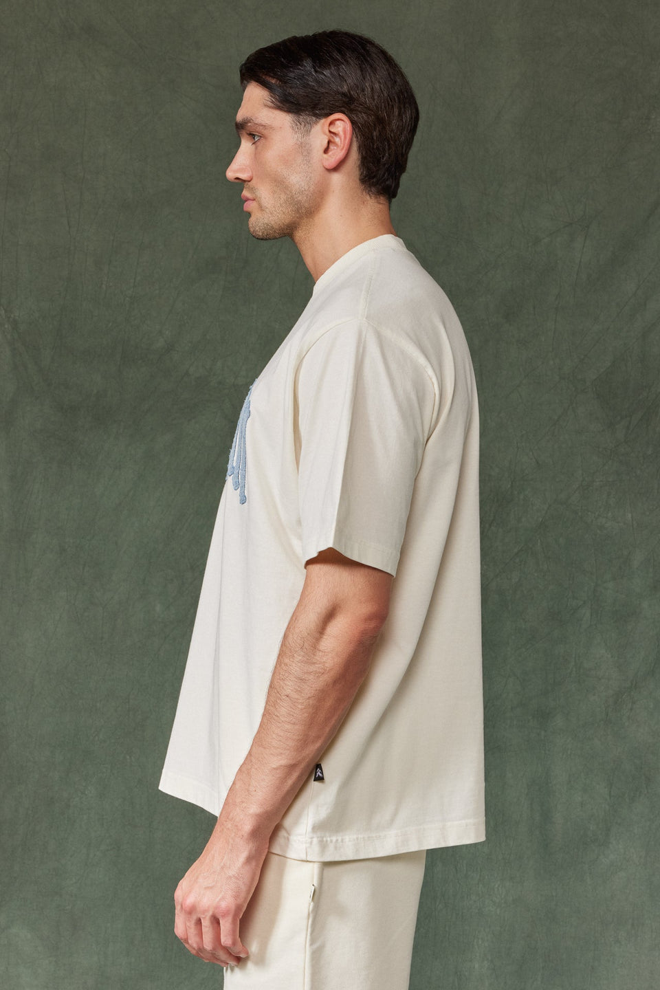 Illyrian Denim T-shirt - Off White