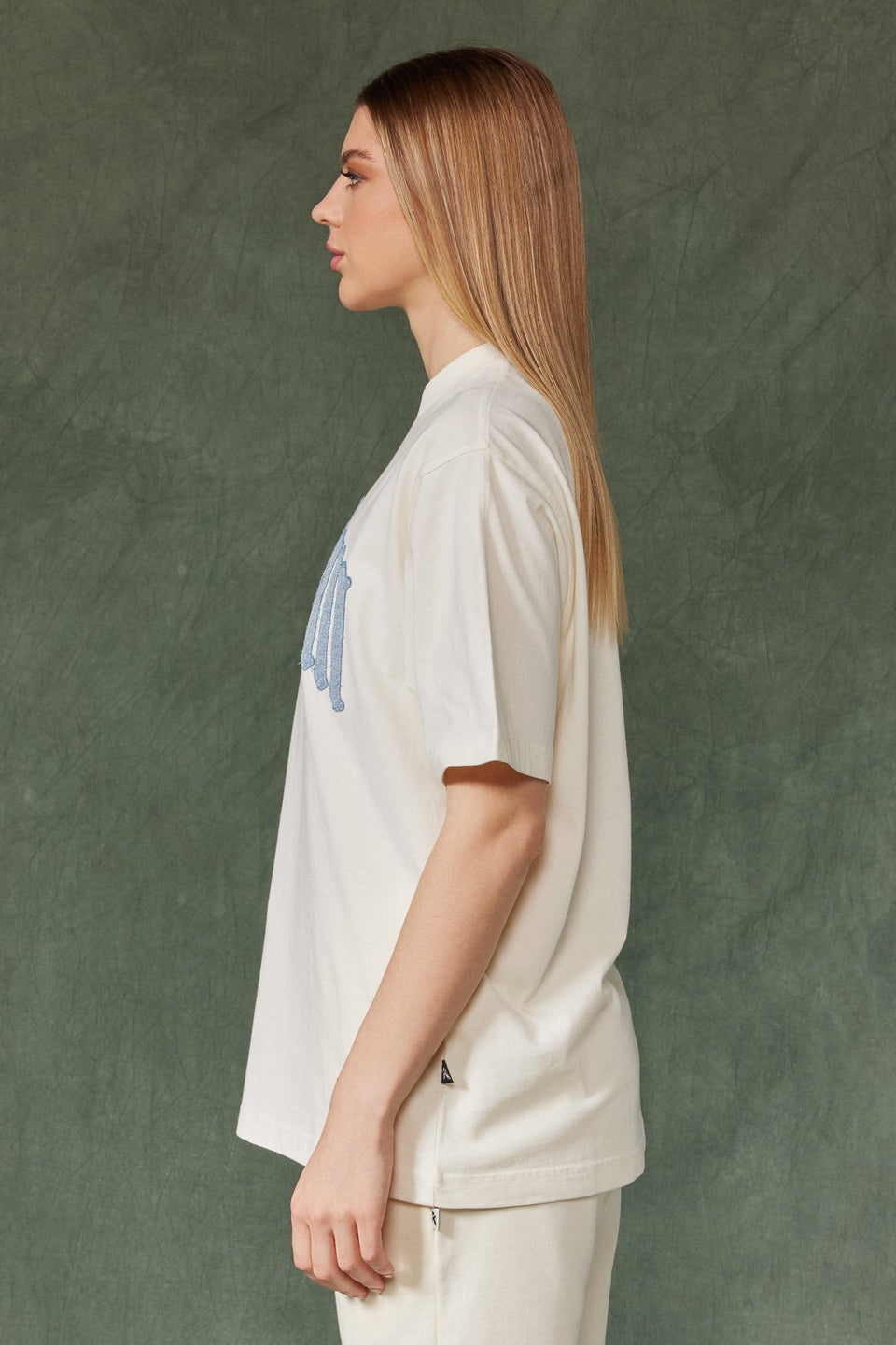 Illyrian Denim T-shirt - Off White