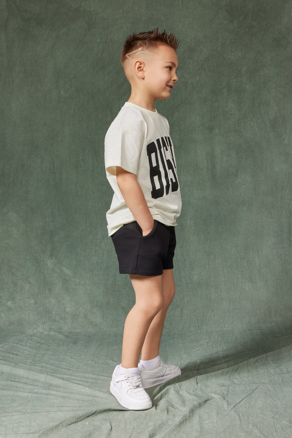 Kids Illyrian Bisha T-shirt - White