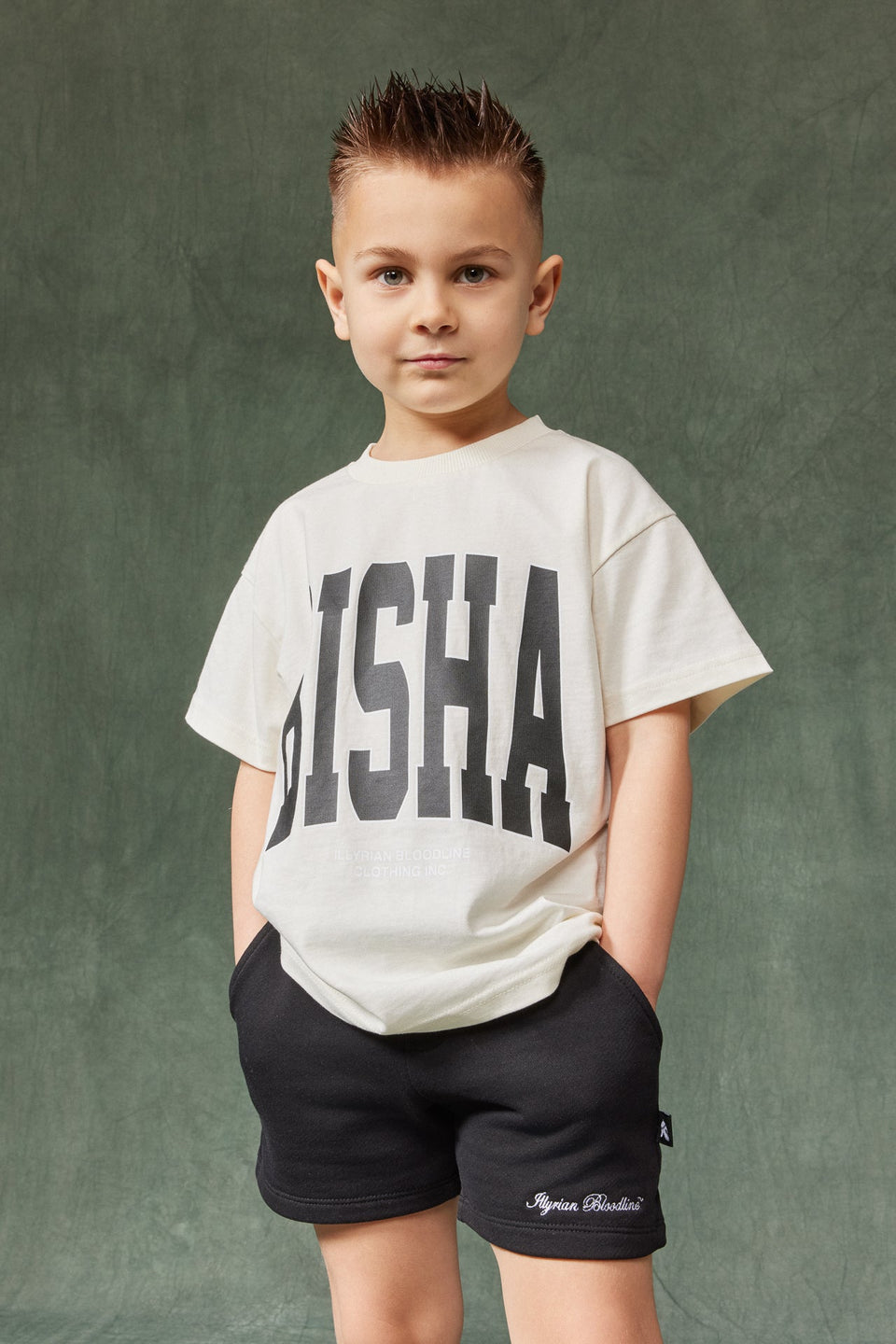Kids Illyrian Bisha T-shirt - White