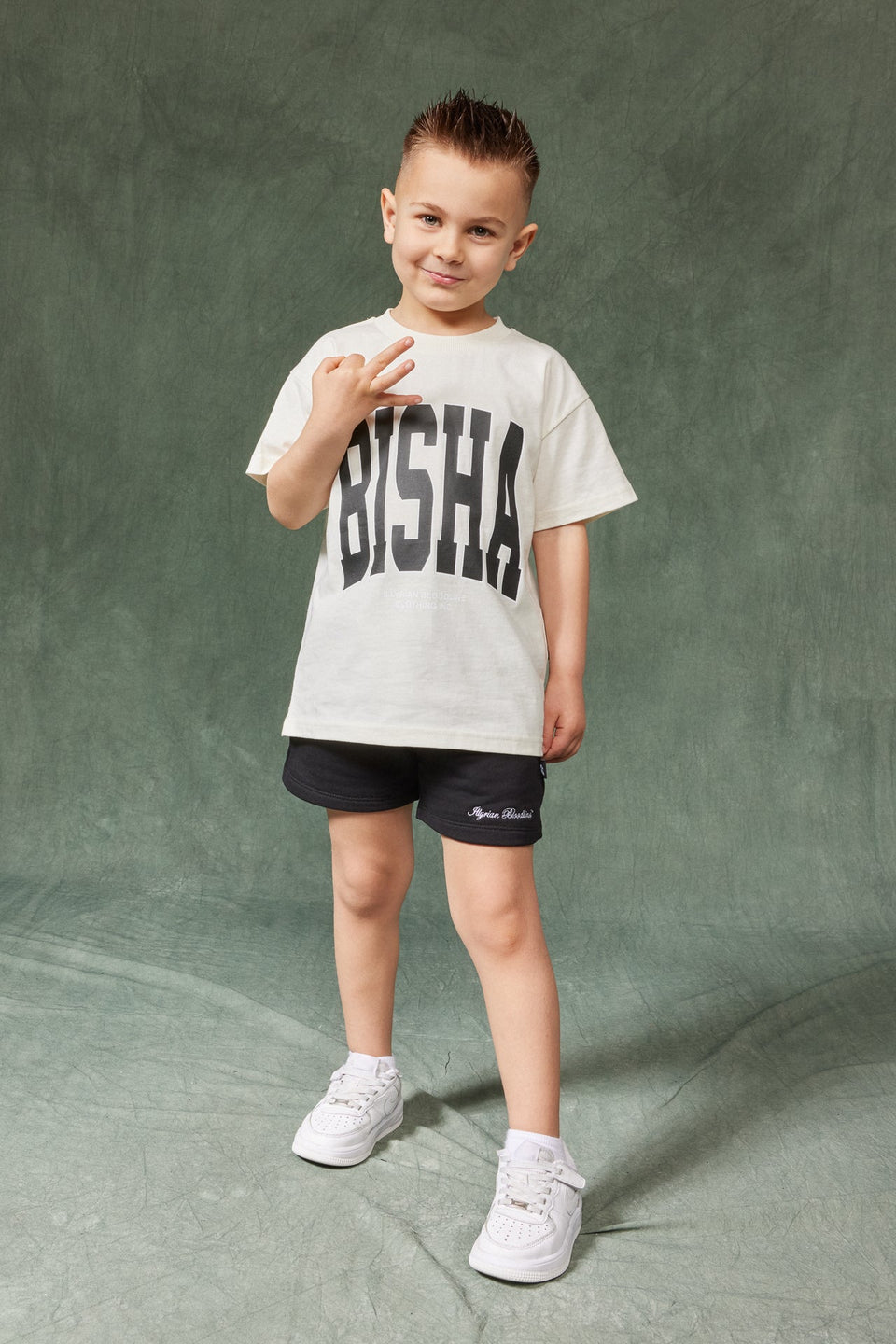 Kids Illyrian Bisha T-shirt - White