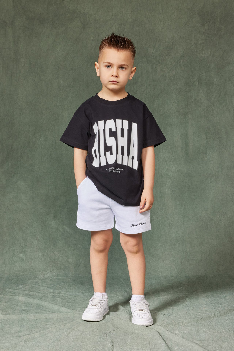 Kids Illyrian Bisha T-shirt - Black