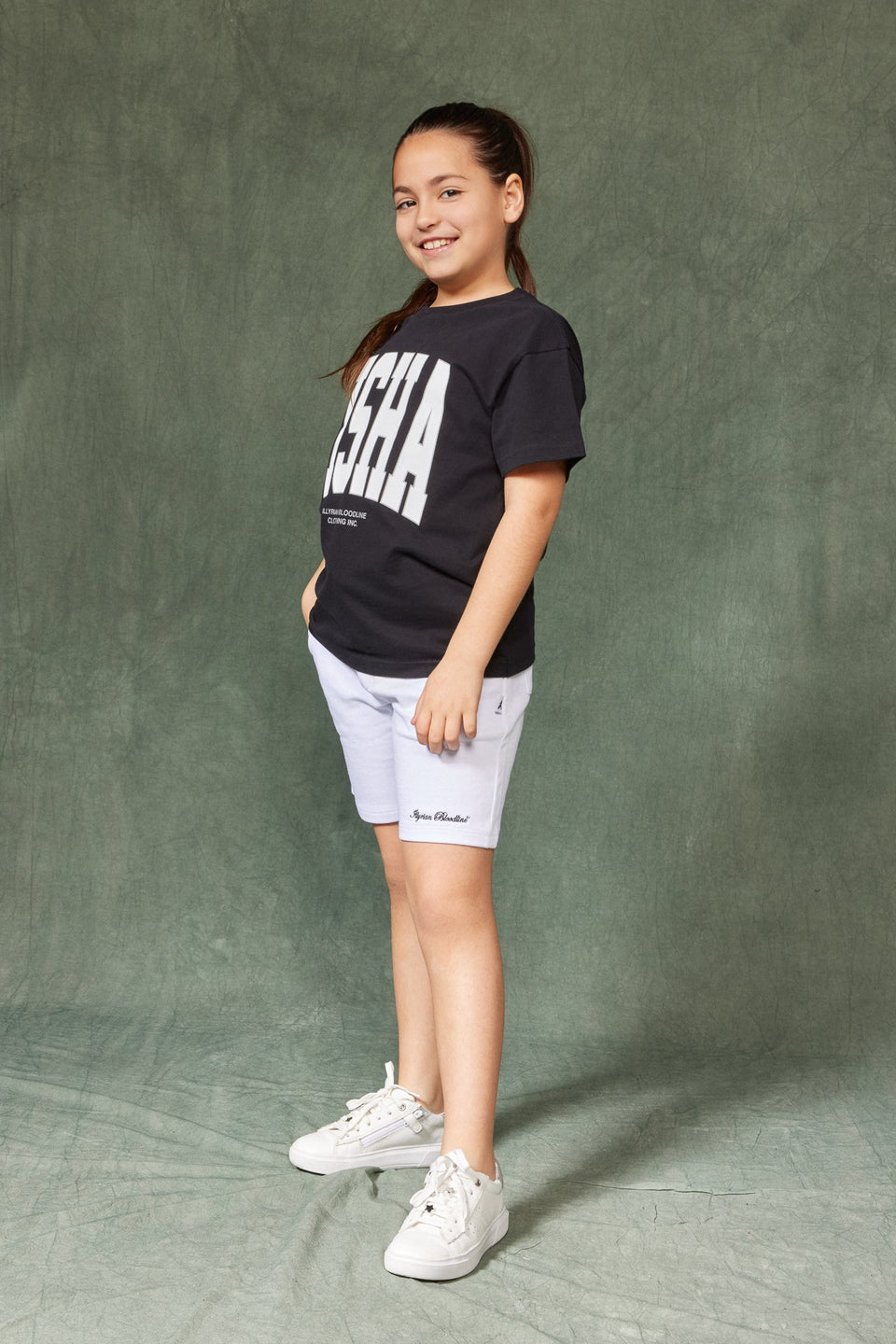 Kids Illyrian Bisha T-shirt - Black