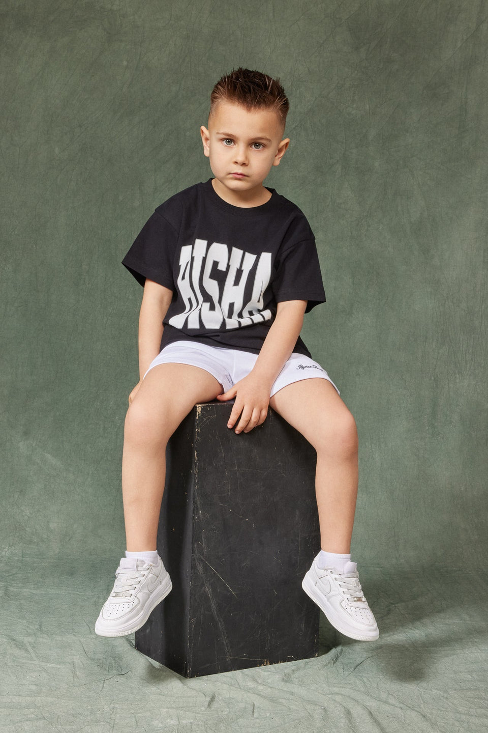Kids Illyrian Bisha T-shirt - Black