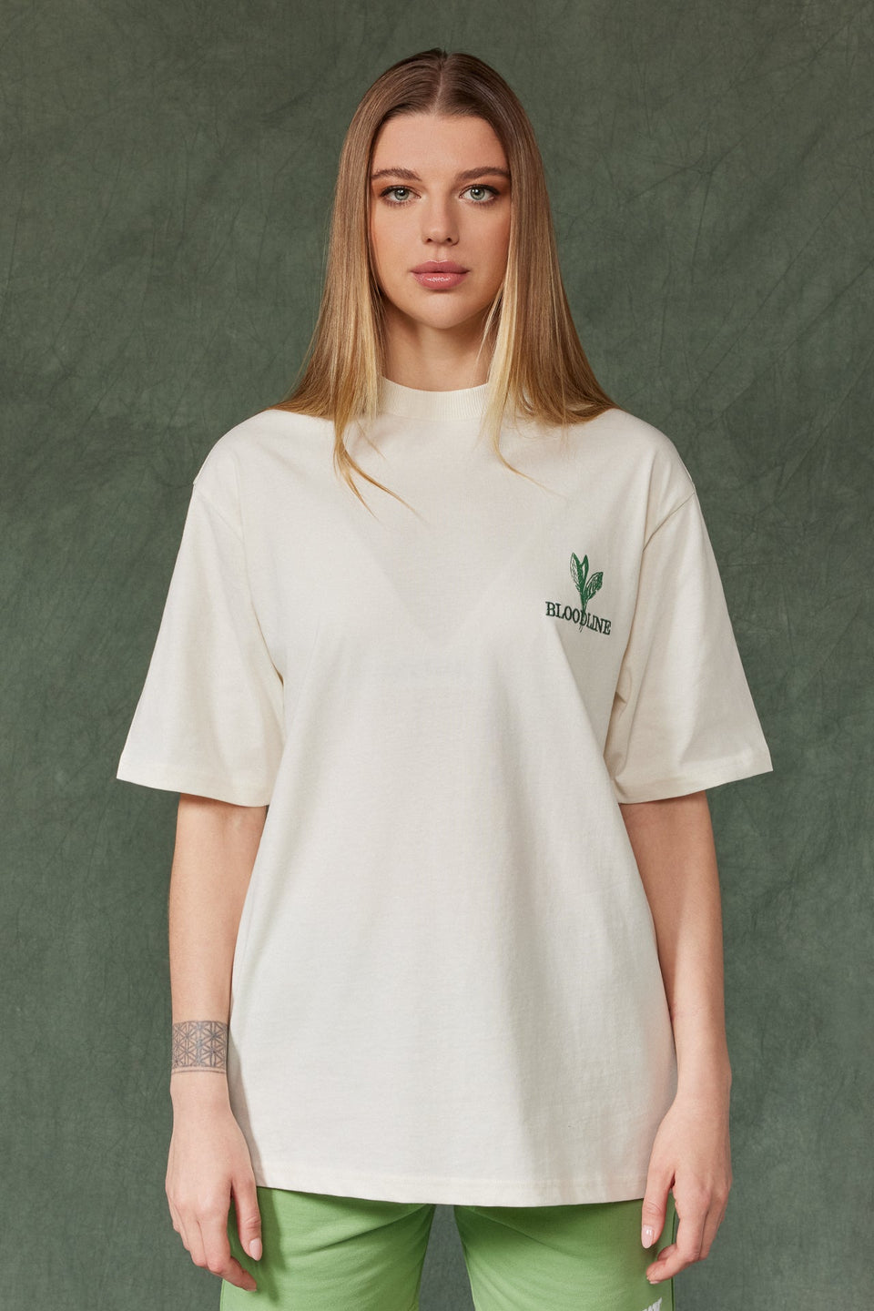 Illyrian Bloom T-shirt - Off White