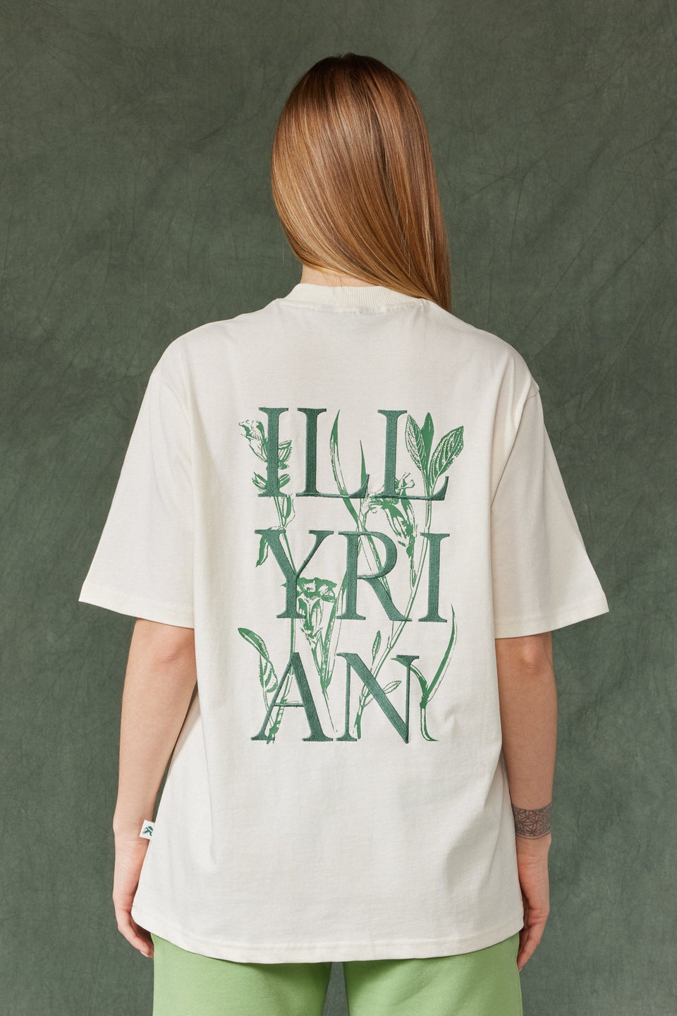 Illyrian Bloom T-shirt - Off White