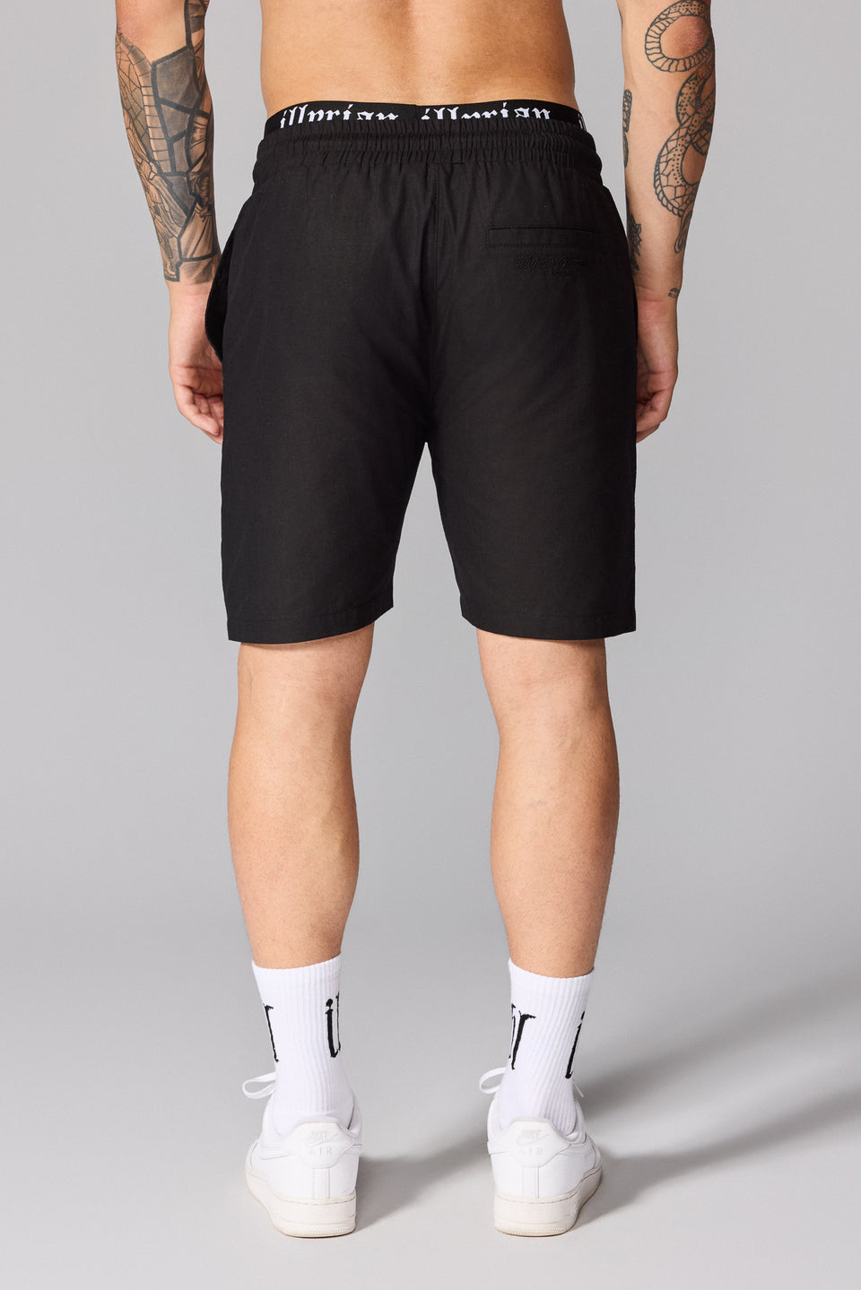 Men’s S26 Linen Shorts - Black