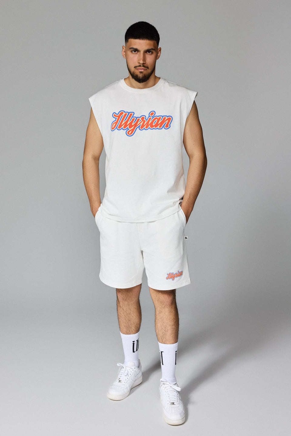 Illyrian SS26 Tank Top - White