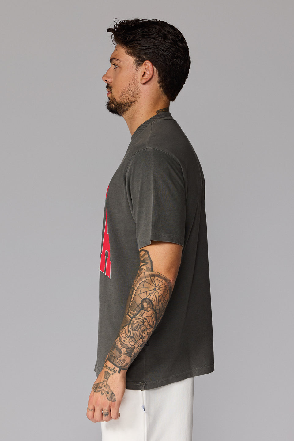 Illyrian S26 Bisha Tee - Washed Grey