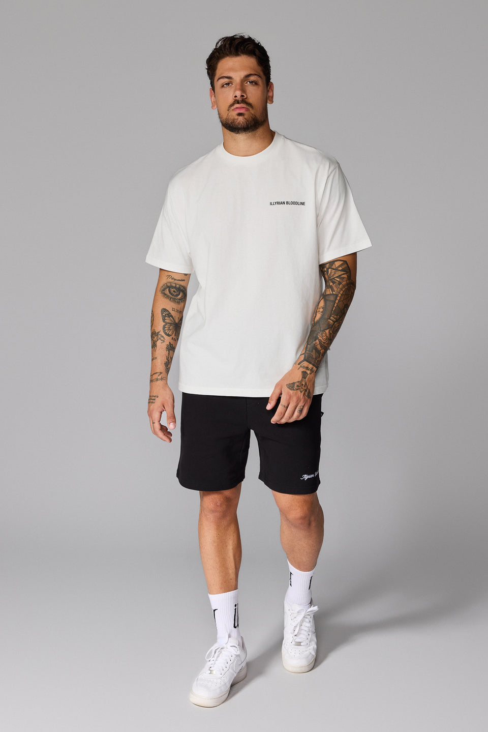 Illyrian S26 Road Sign T-shirt - White