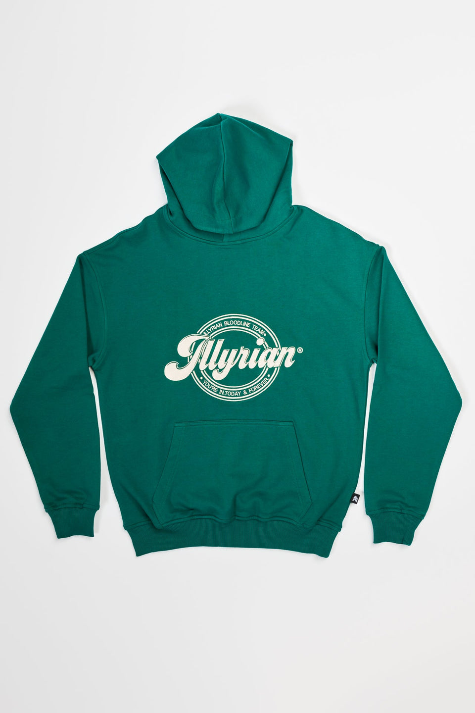 Illyrian Cotton Hoodie - Green