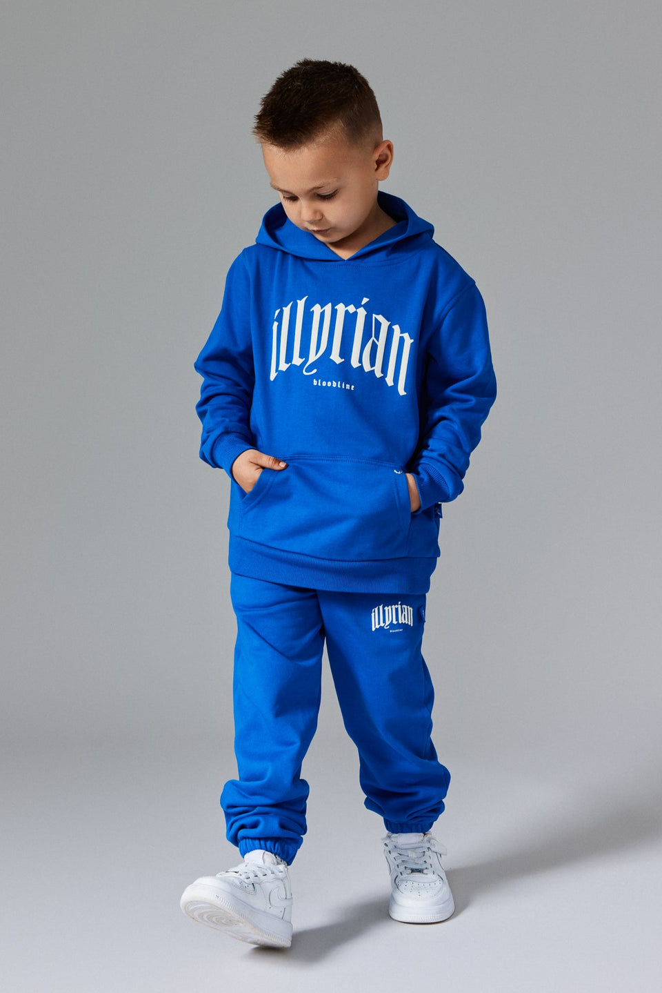 Illyrian Kids Signature Hoodie - Blue