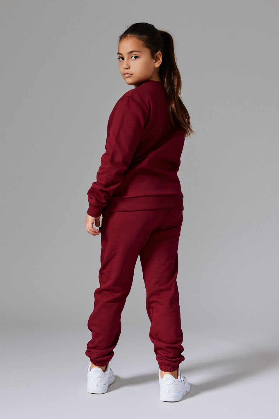 Illyrian Kids Joggers - Burgundy