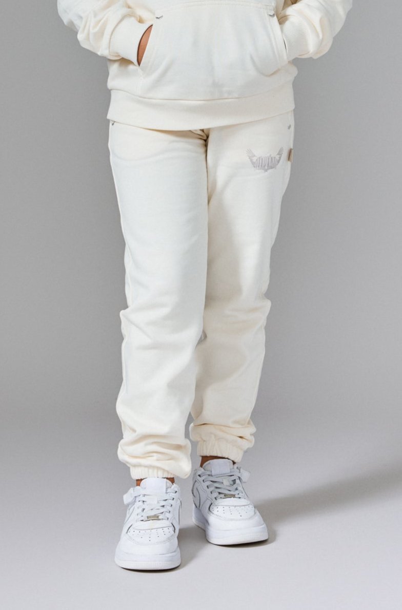 Illyrian Wings Kids Joggers - White