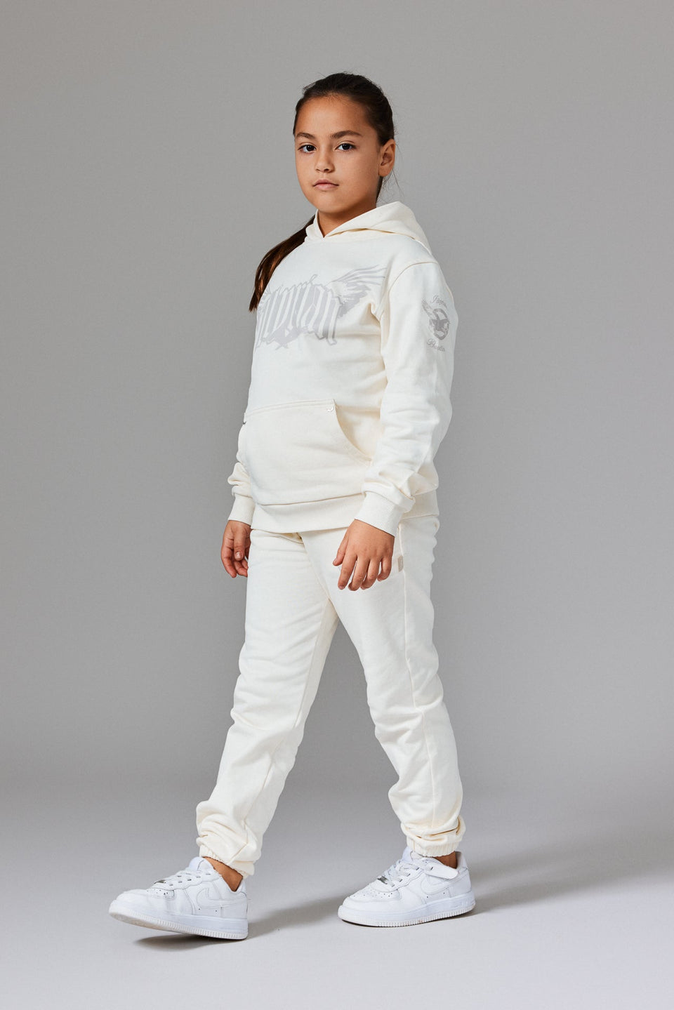 Illyrian Wings Kids Joggers - White