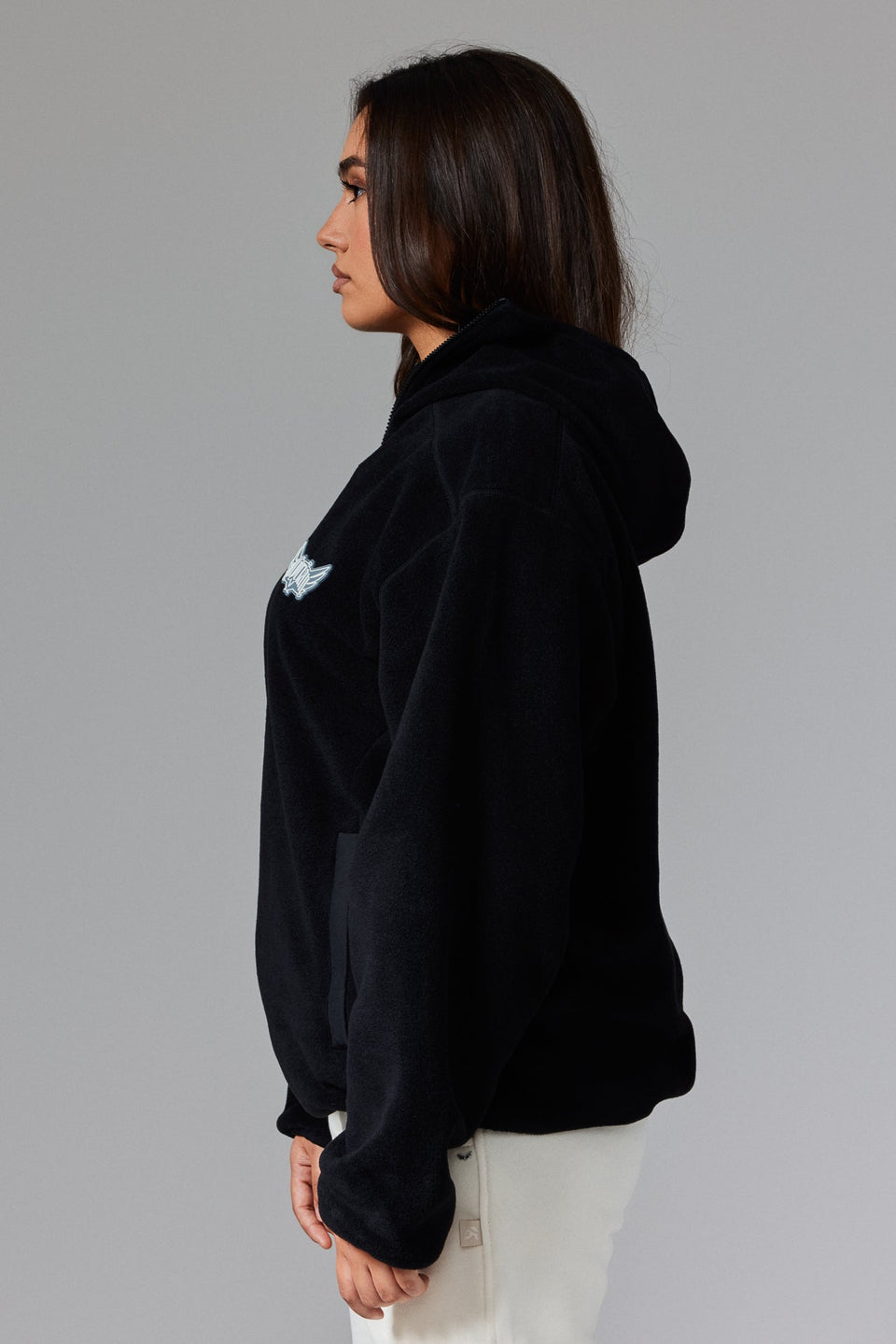 Illyrian Fleece Hoodie - Black