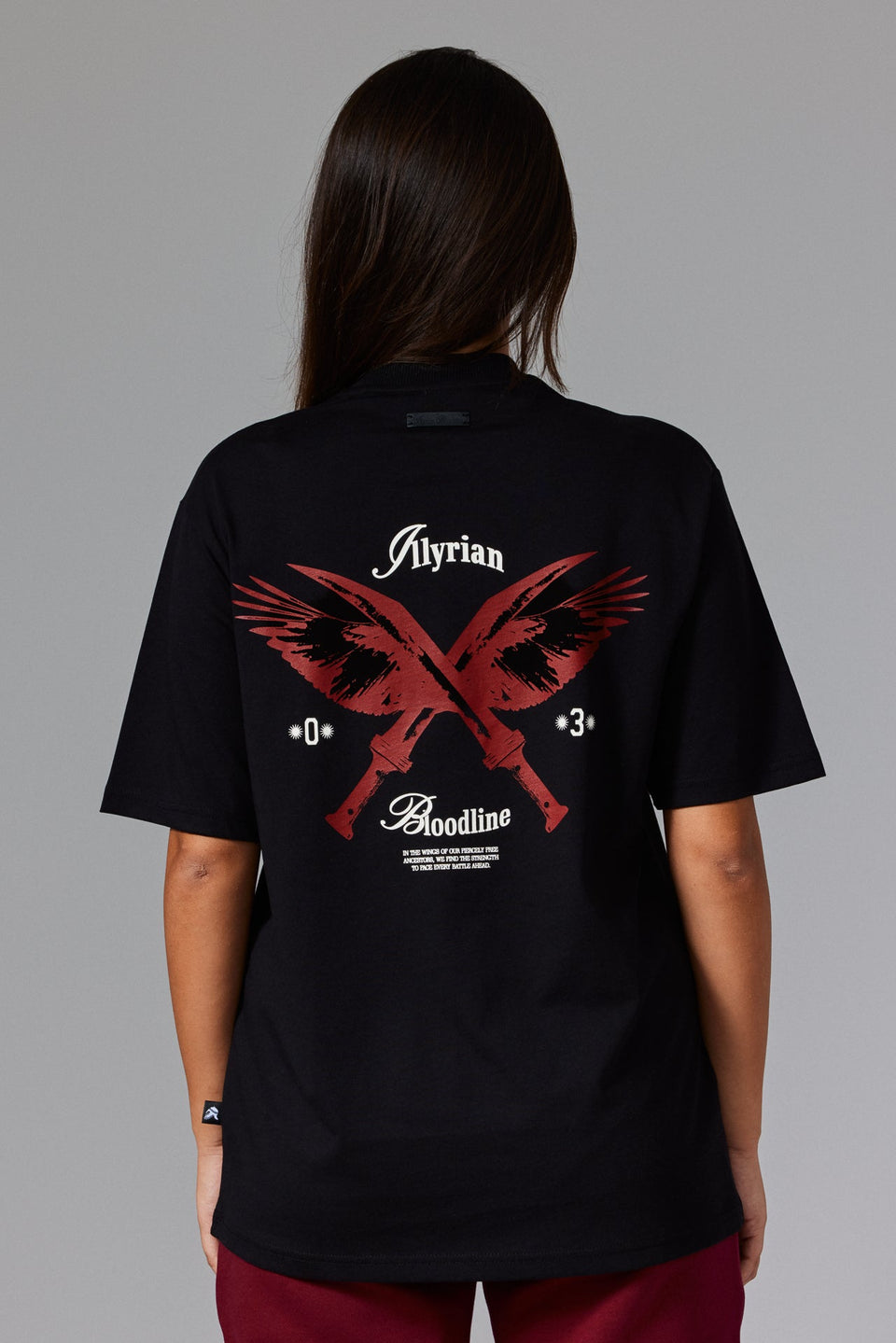 Wings And Swords T-shirt - Black