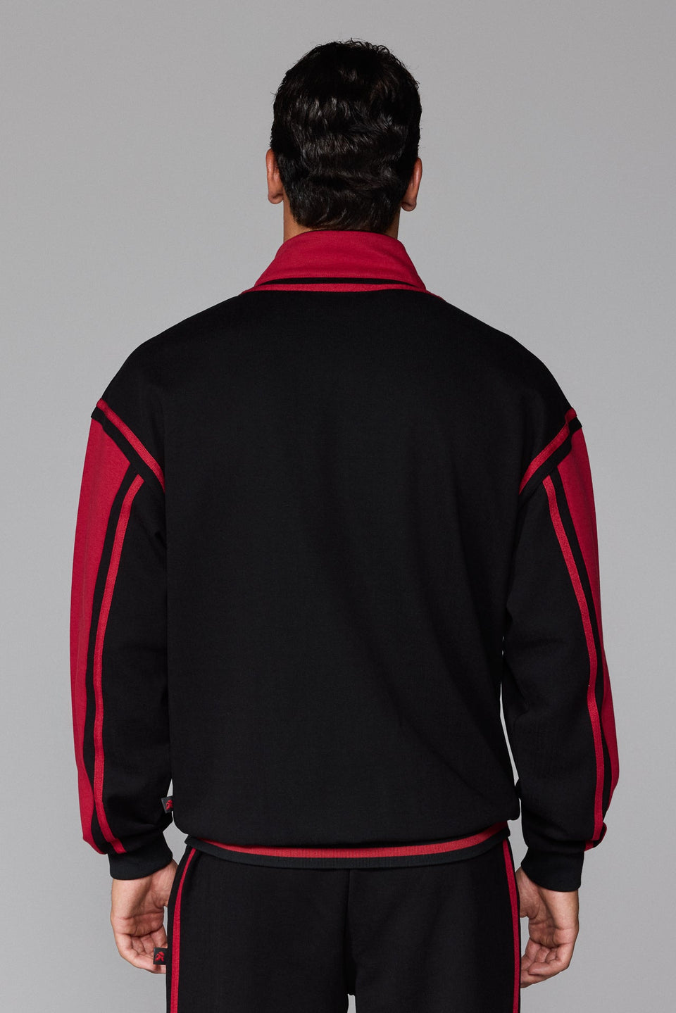 Culture Zipped Jacket - Red