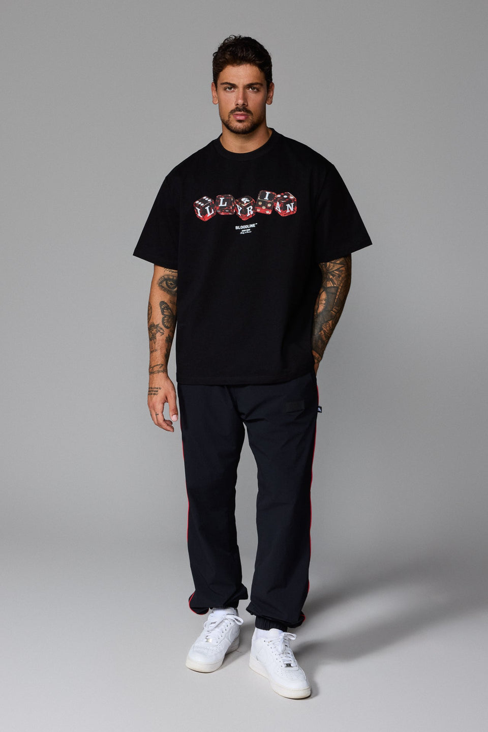 Illyrian Dice T-shirt - Black