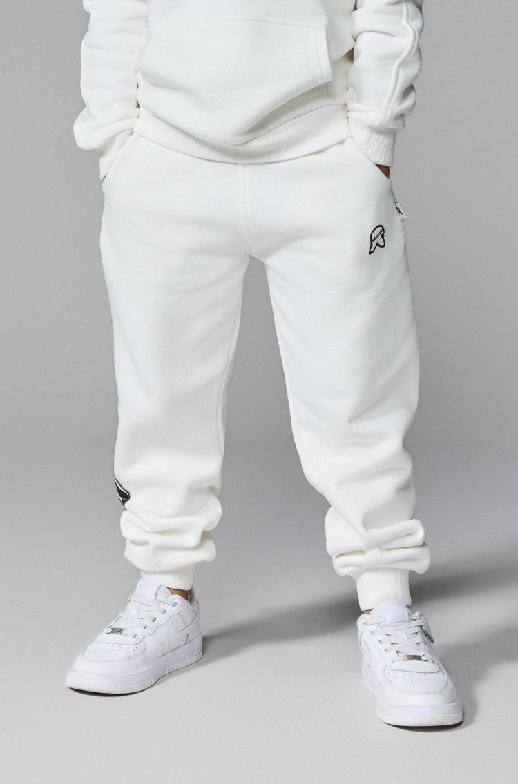 Kids' Illyrian Ink Joggers - White