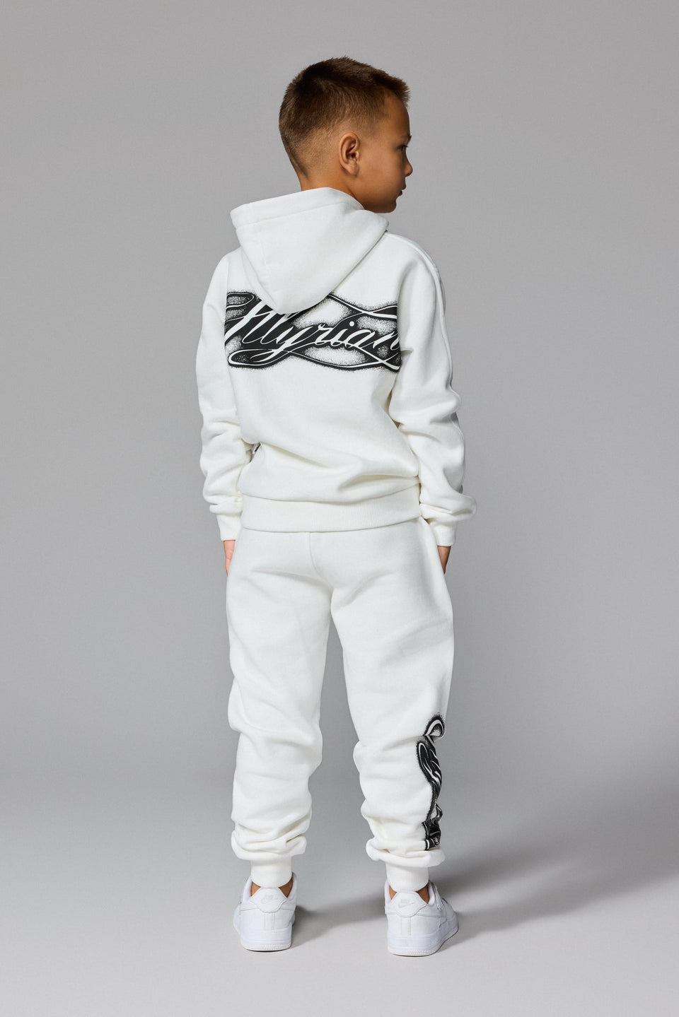 Kids' Illyrian Ink Joggers - White
