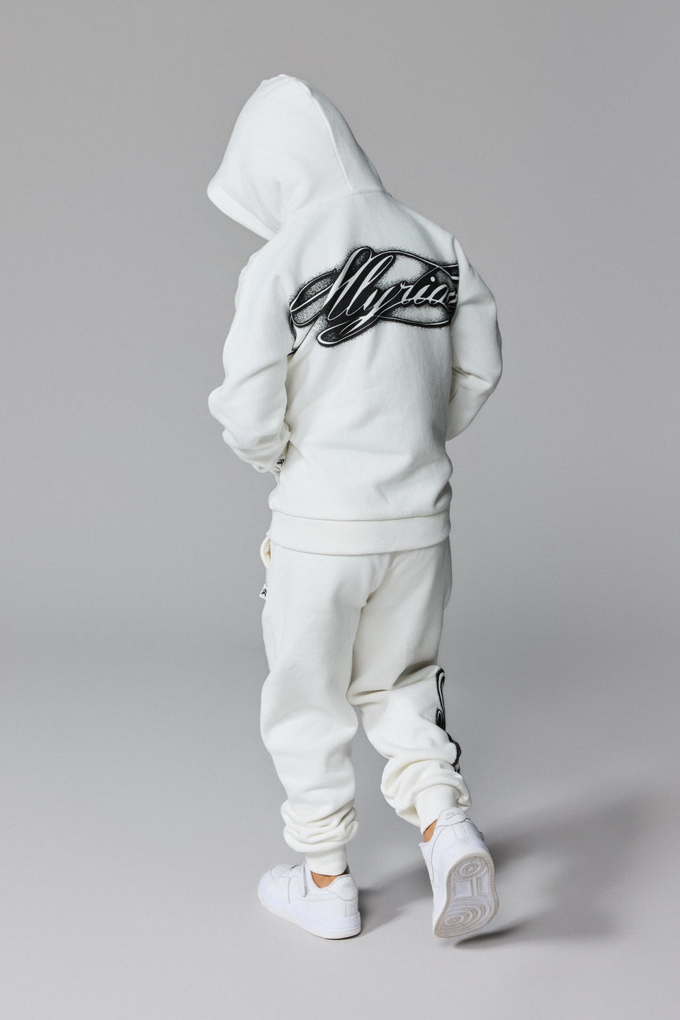 Kids' Illyrian Ink Joggers - White