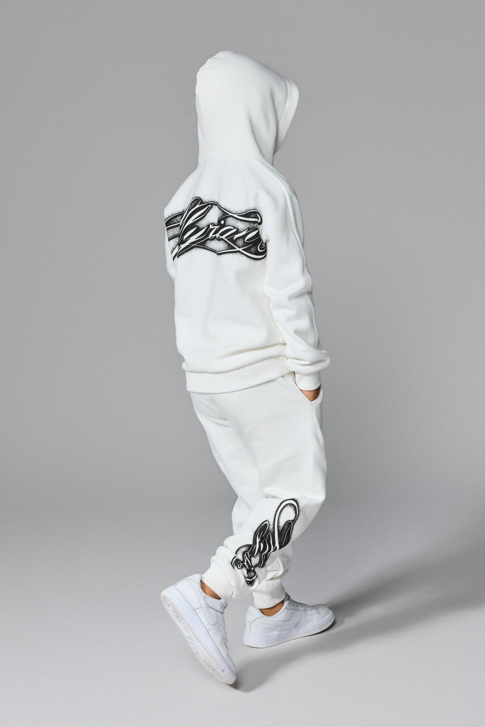 Kids’ Illyrian Ink Hoodie - White
