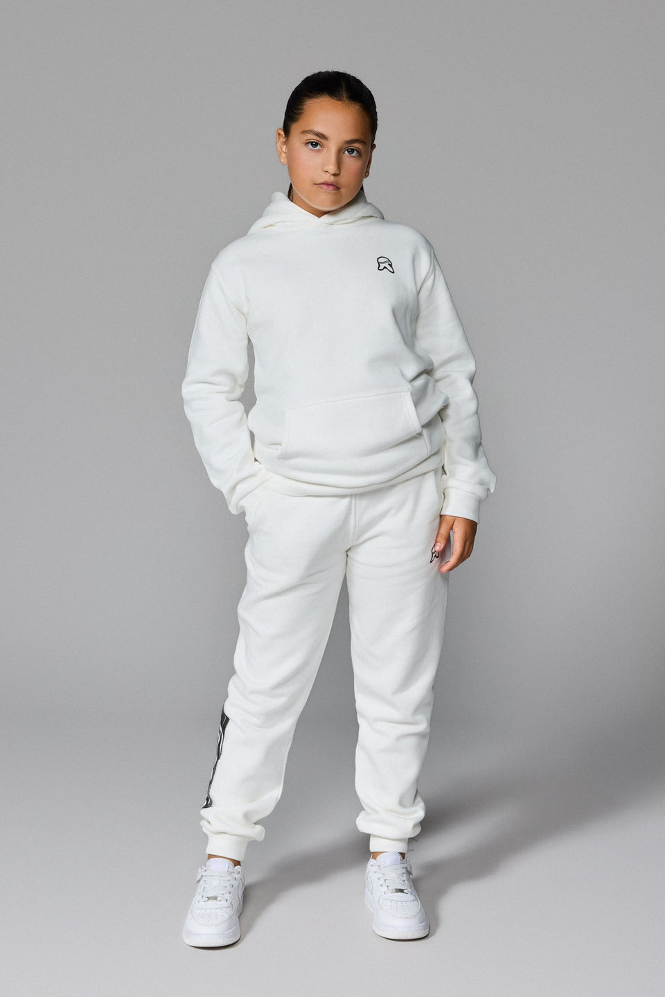 Kids' Illyrian Ink Joggers - White