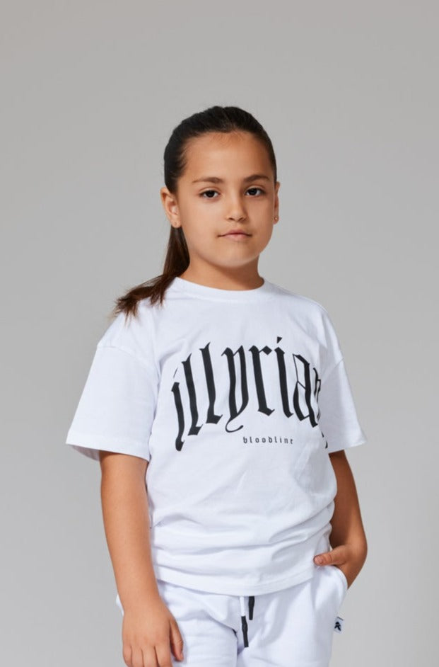 Illyrian Signature Tee - Porcelain White