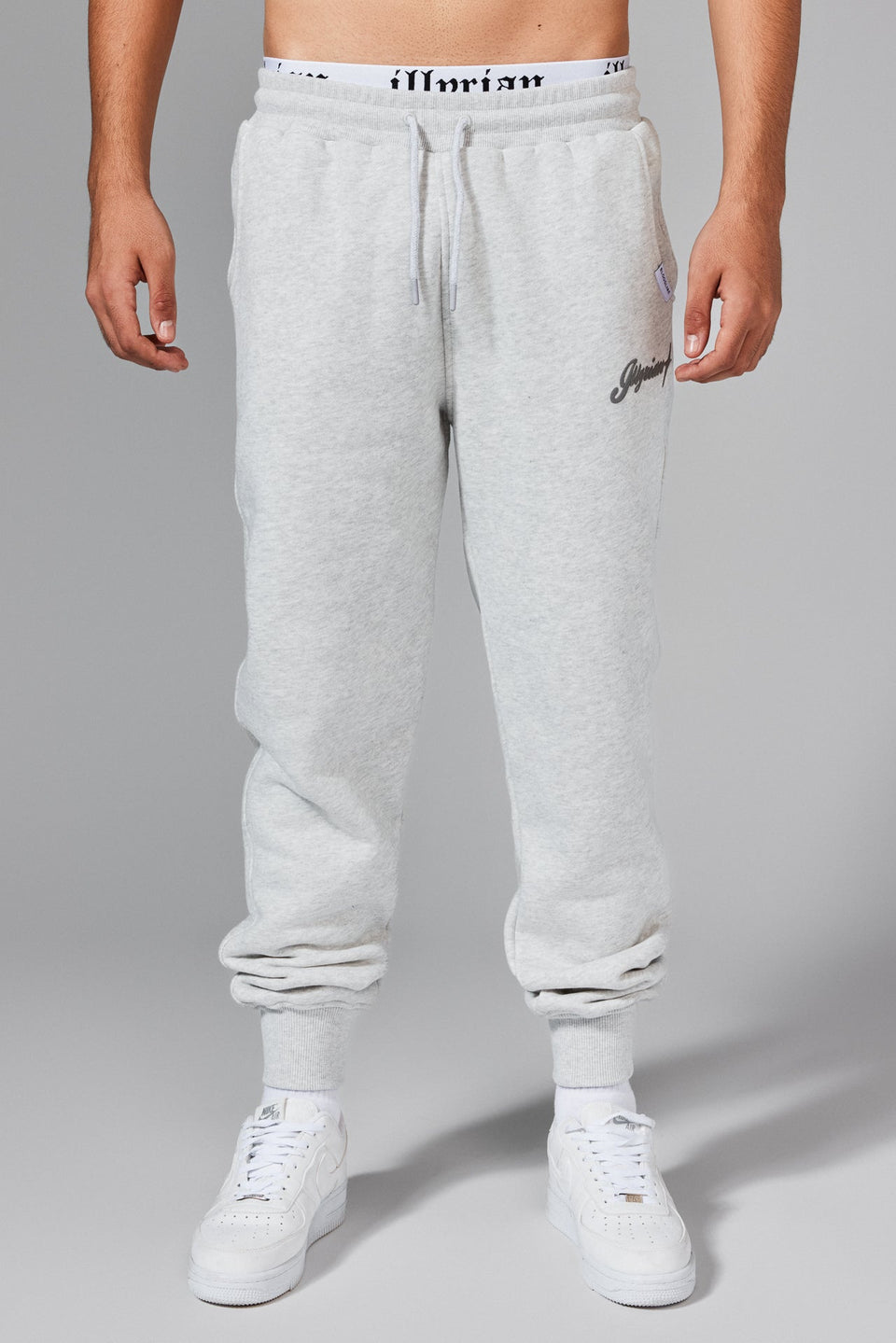 Yll I Ri Joggers - Grey Melange