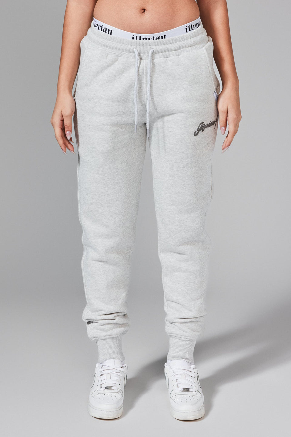 Yll I Ri Joggers - Grey Melange