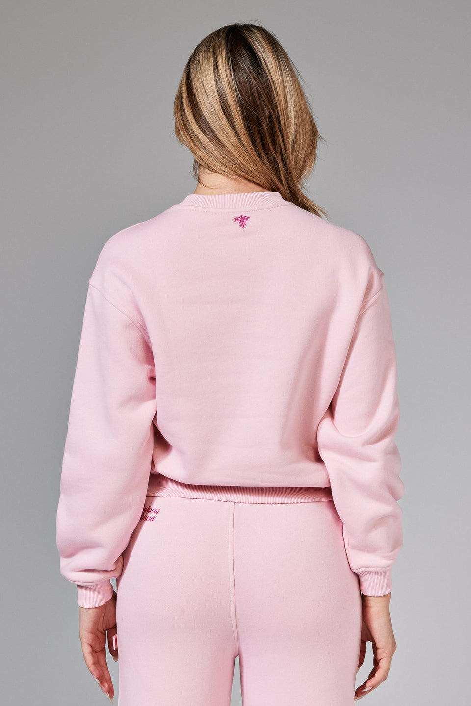 Women's Pink Patch Sweater