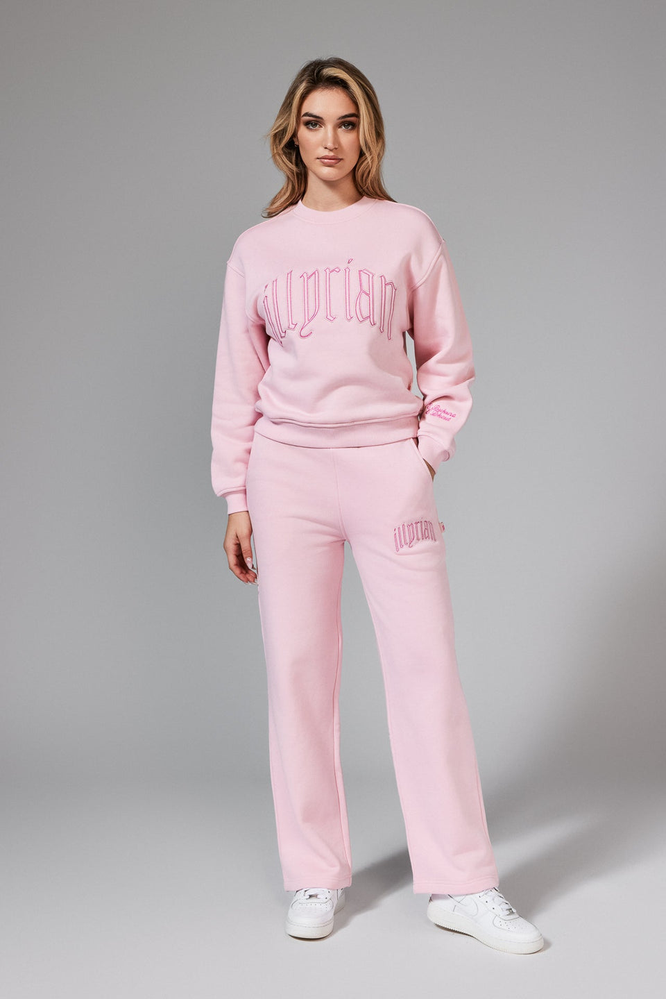 Women's Pink Patch Sweater