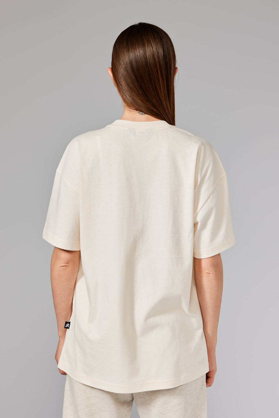 Classical Patch T-Shirt - Cream