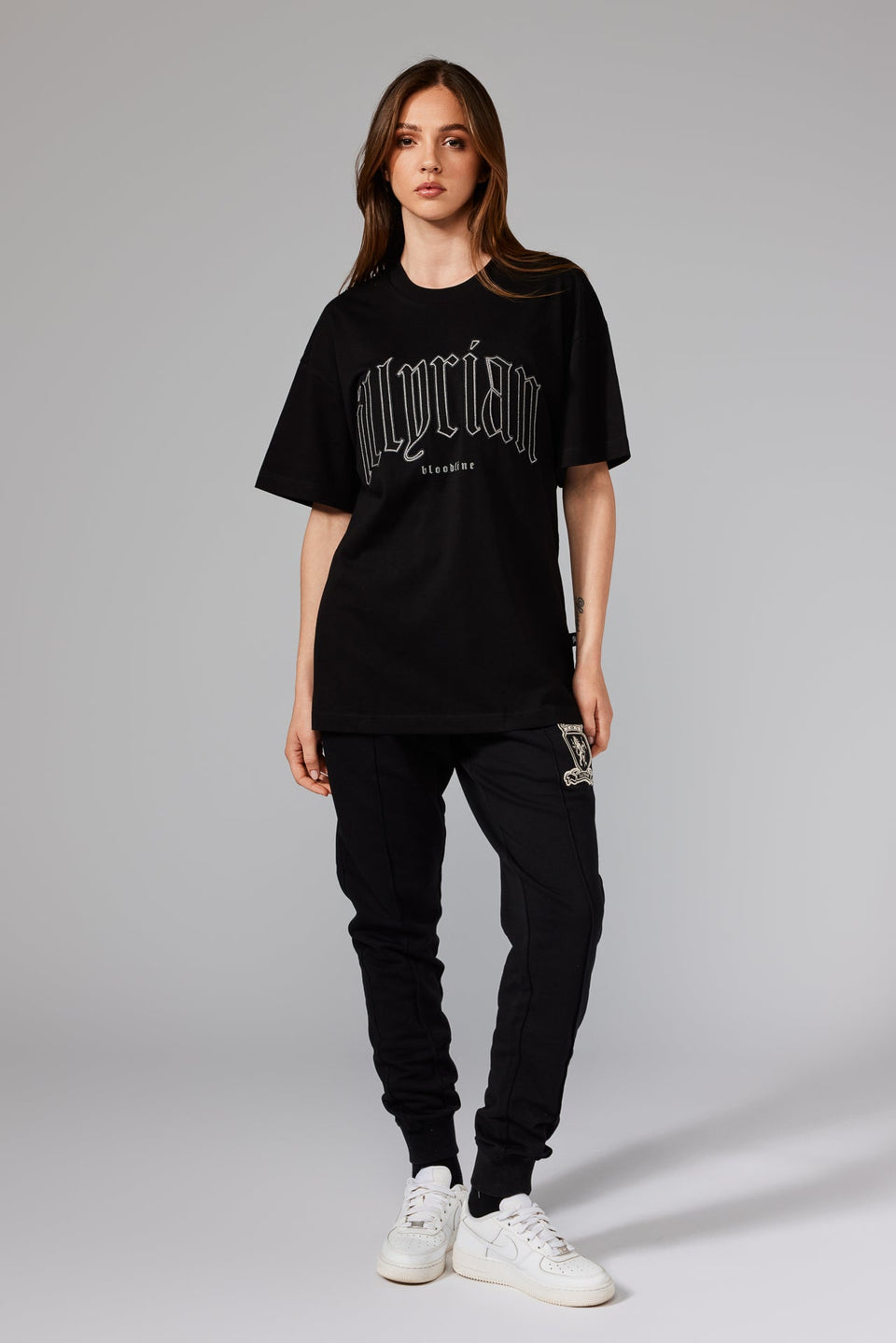 Classical Patch T-Shirt - Black