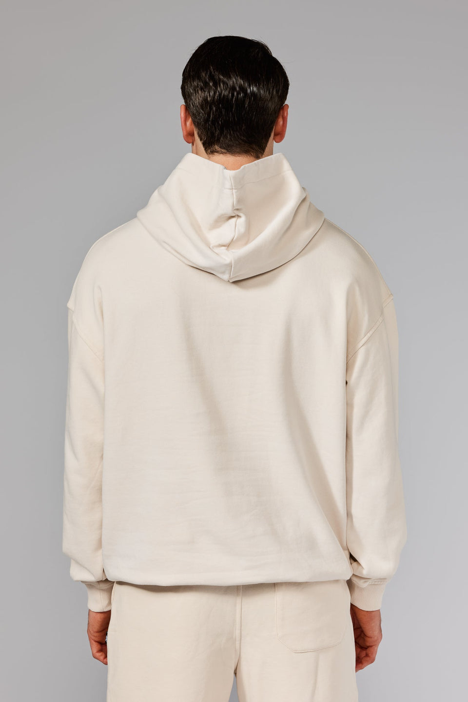 Illyrian Cotton Hoodie - Ecru