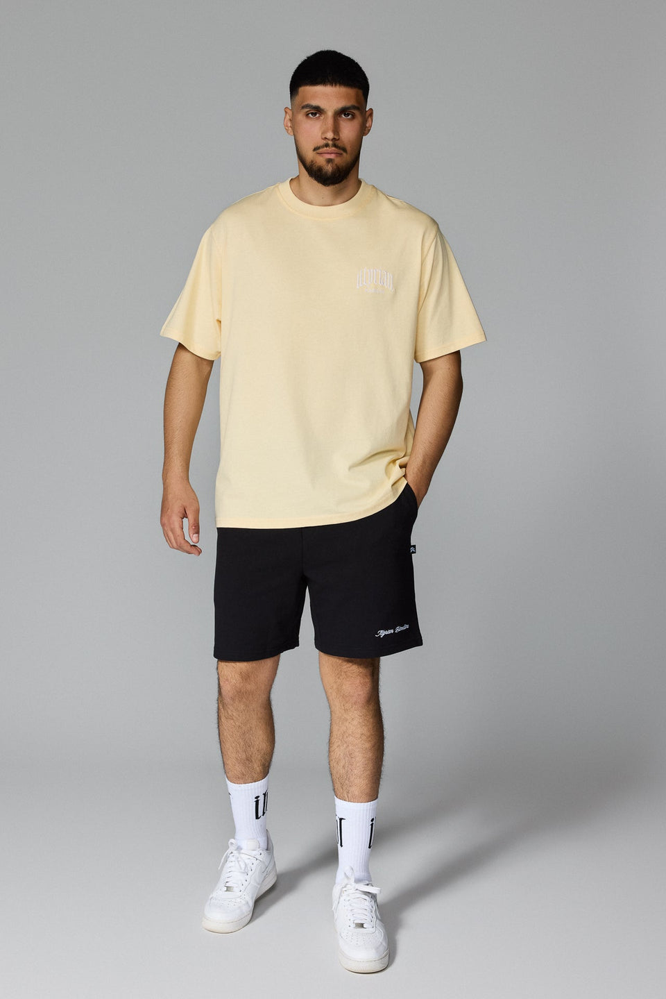 Illyrian Chest Logo Tee - Yellow
