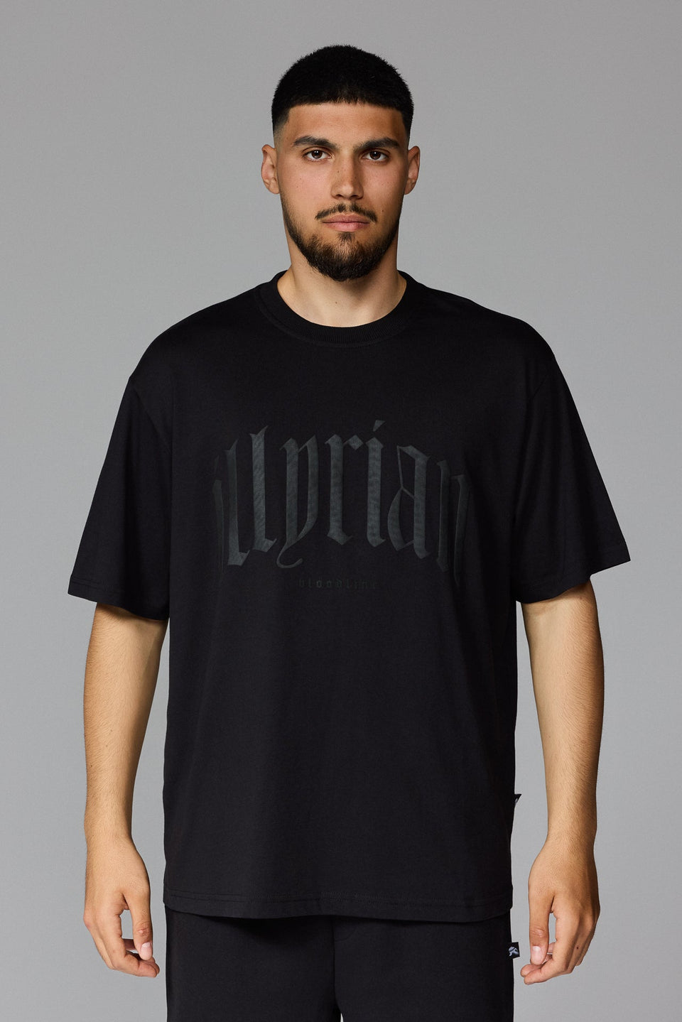 Illyrian Signature T-shirt - Black on Black