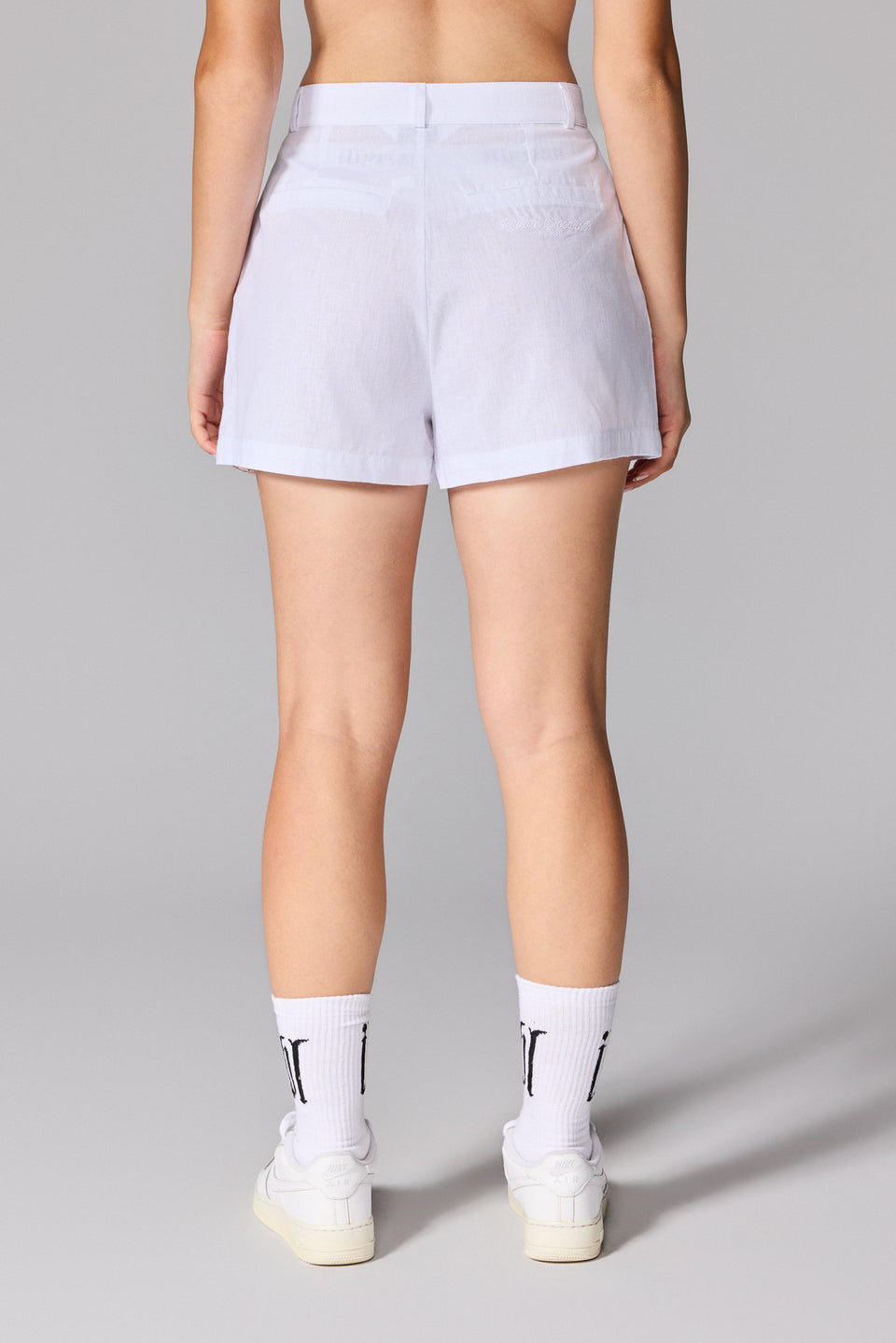 Women's S26 Linen Shorts - White