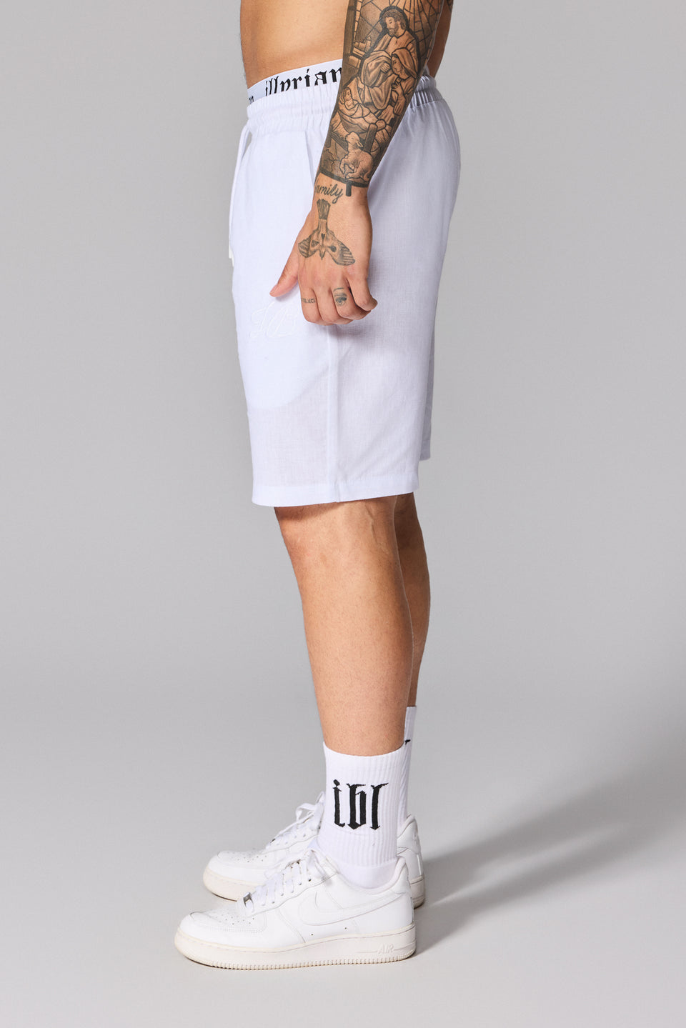 Men’s S26 Linen Shorts - White