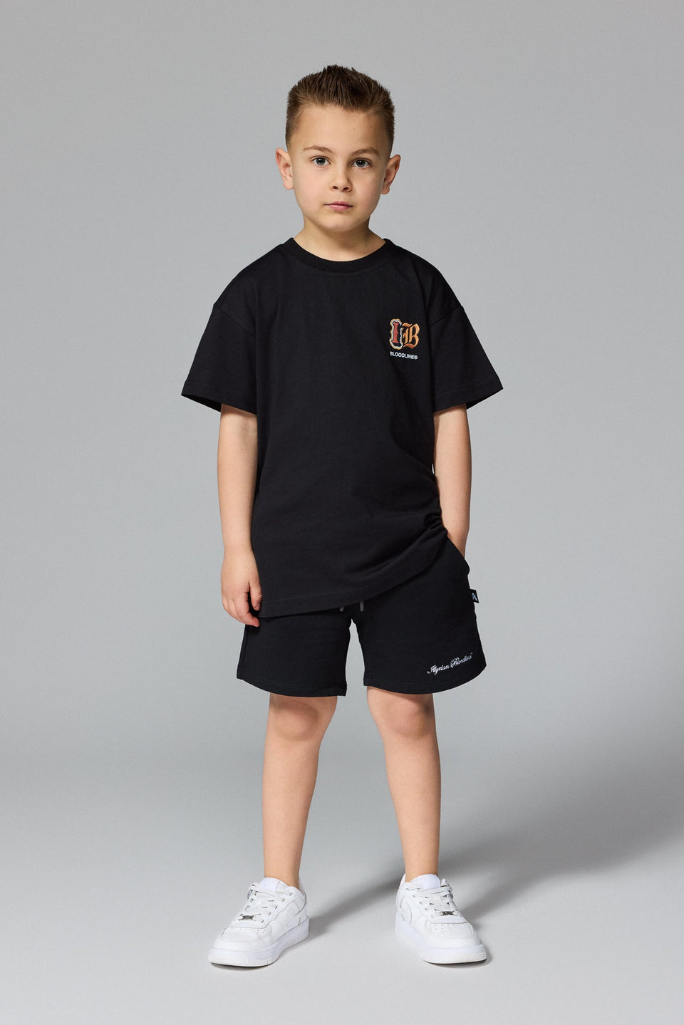 Kids' Artwork T-shirt - Black