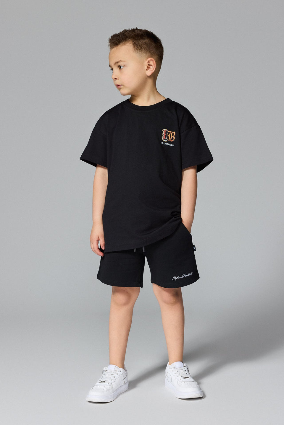 Kids' Artwork T-shirt - Black