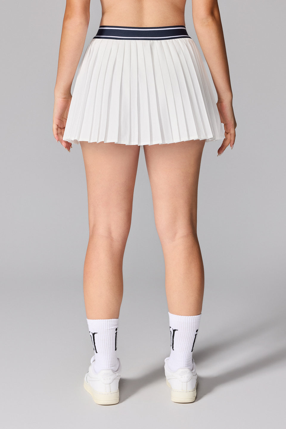 Illyrian Pleated Skirt - White
