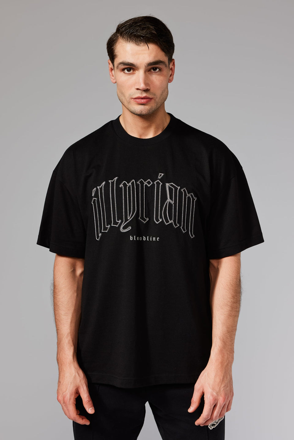 Classical Patch T-Shirt - Black